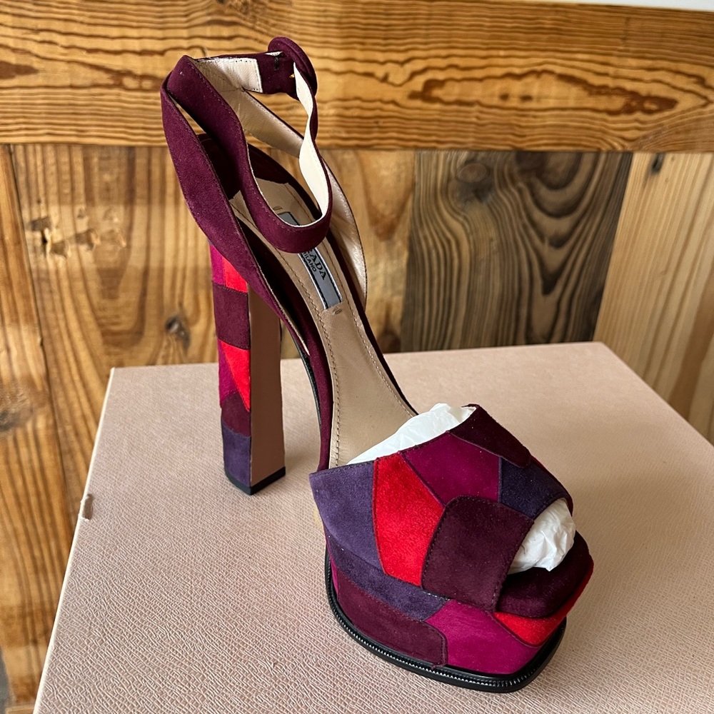 NIB Prada Platform Heels
